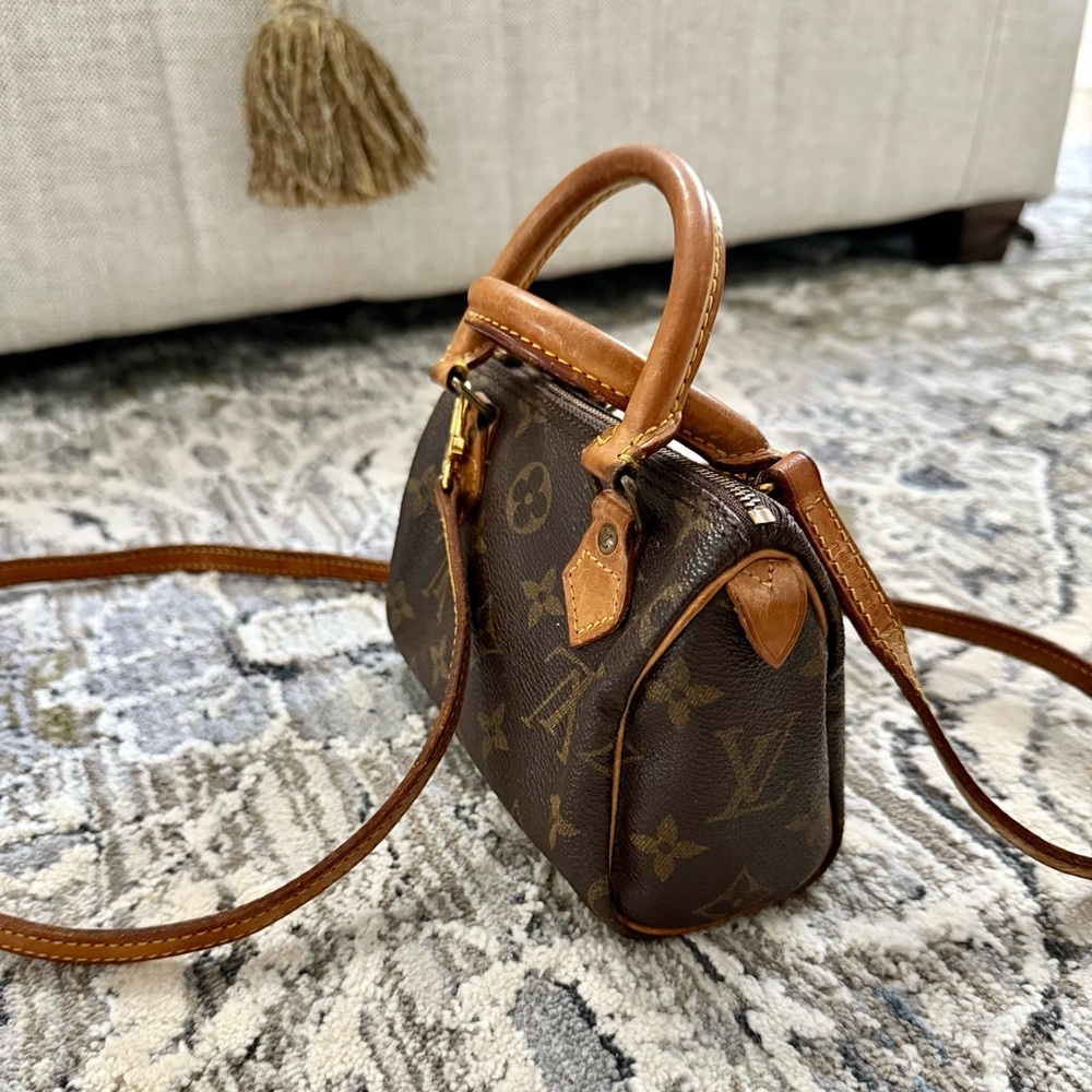 Vintage Authentic Louis Vuitton Nano Speedy
